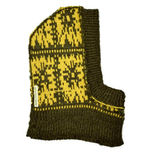 Load image into Gallery viewer, Stretched Grandfather Balaclava in Yellow
